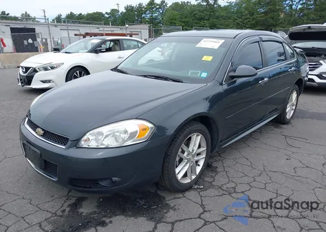 2014 Chevrolet Impala Limited Ltz из США, поврежденный, VIN 2G1WC5E33E1189619